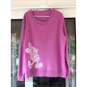Disney Parks - Paisley Mickey Mouse Sweatshirt